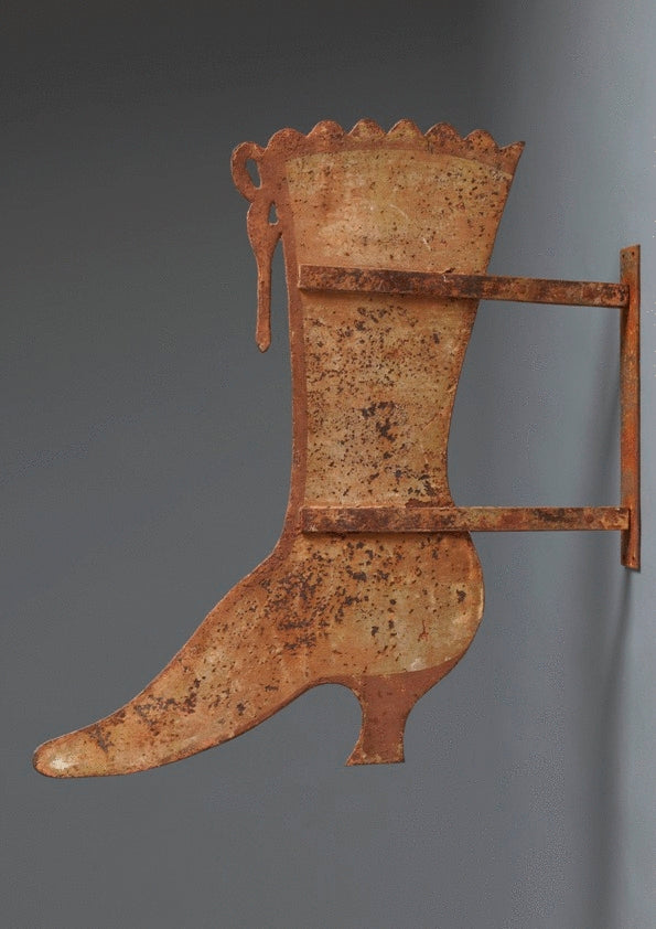Charming Folk Art Cordonnier's Trade Sign – Robert Young Antiques