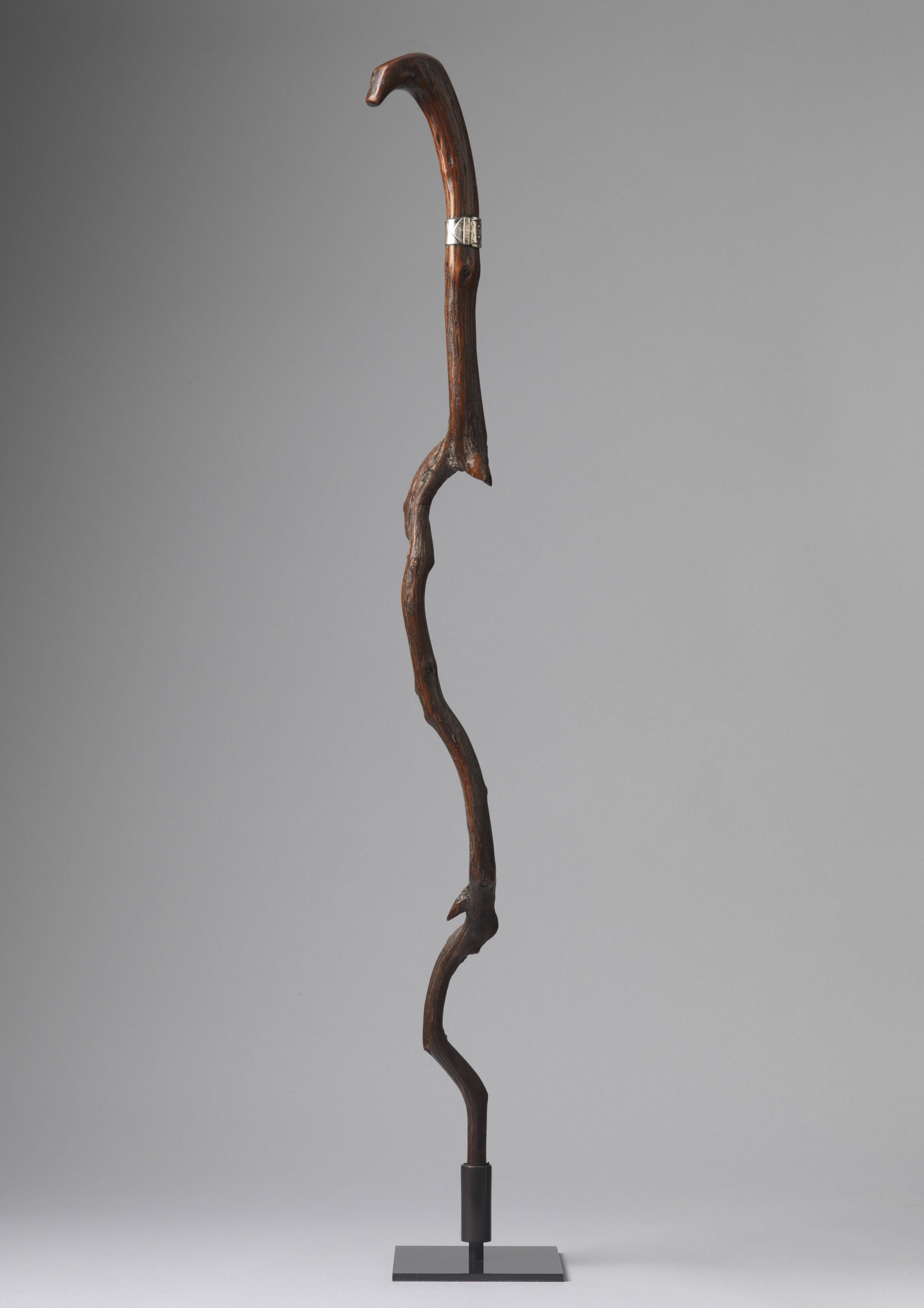 Rare 'Crooked' Folk Art Walking Stick