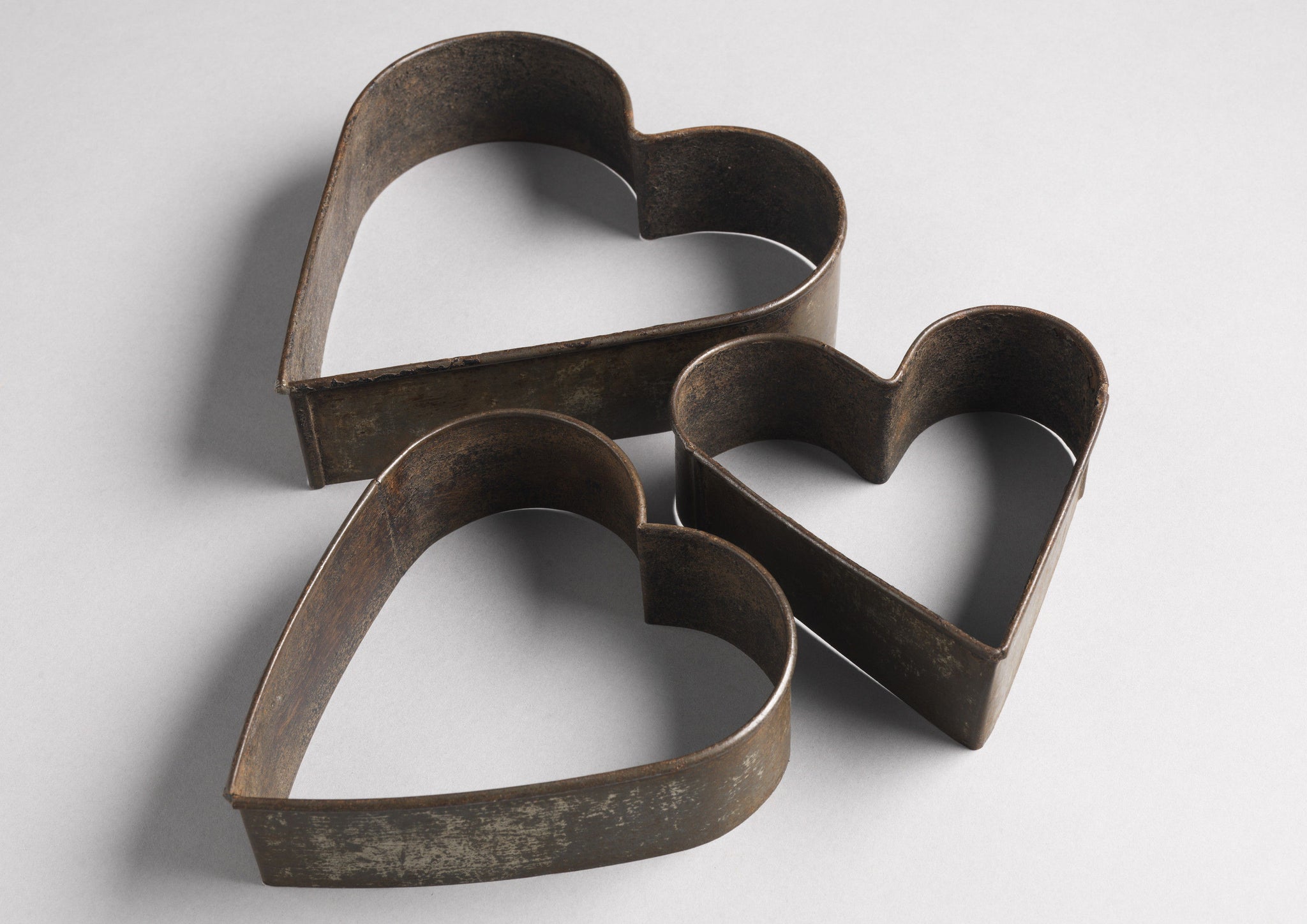 Three Heart Shaped Chocolate Moulds