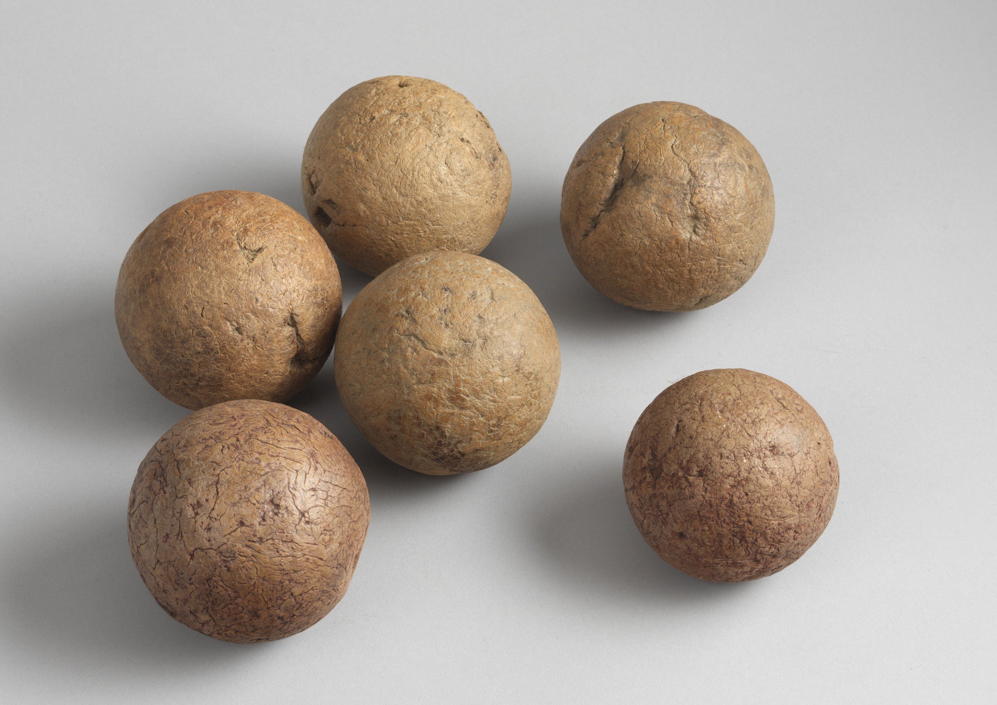 Sculptural Collection of Six Early Boules