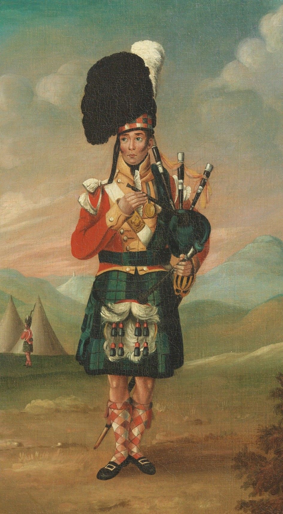 A Piper of the Black Watch