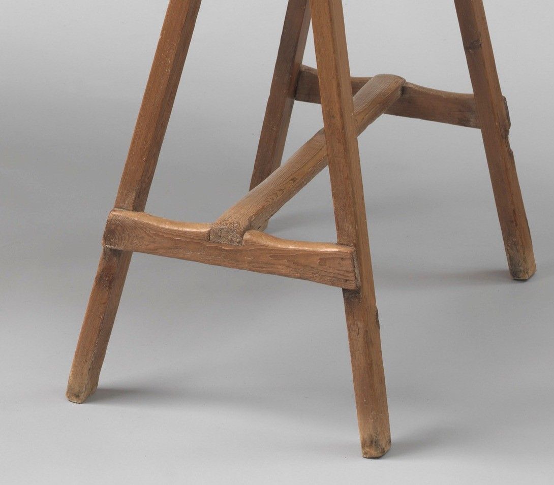 Unsual and Stylish Pair of Early Adjustable Architect's Trestles