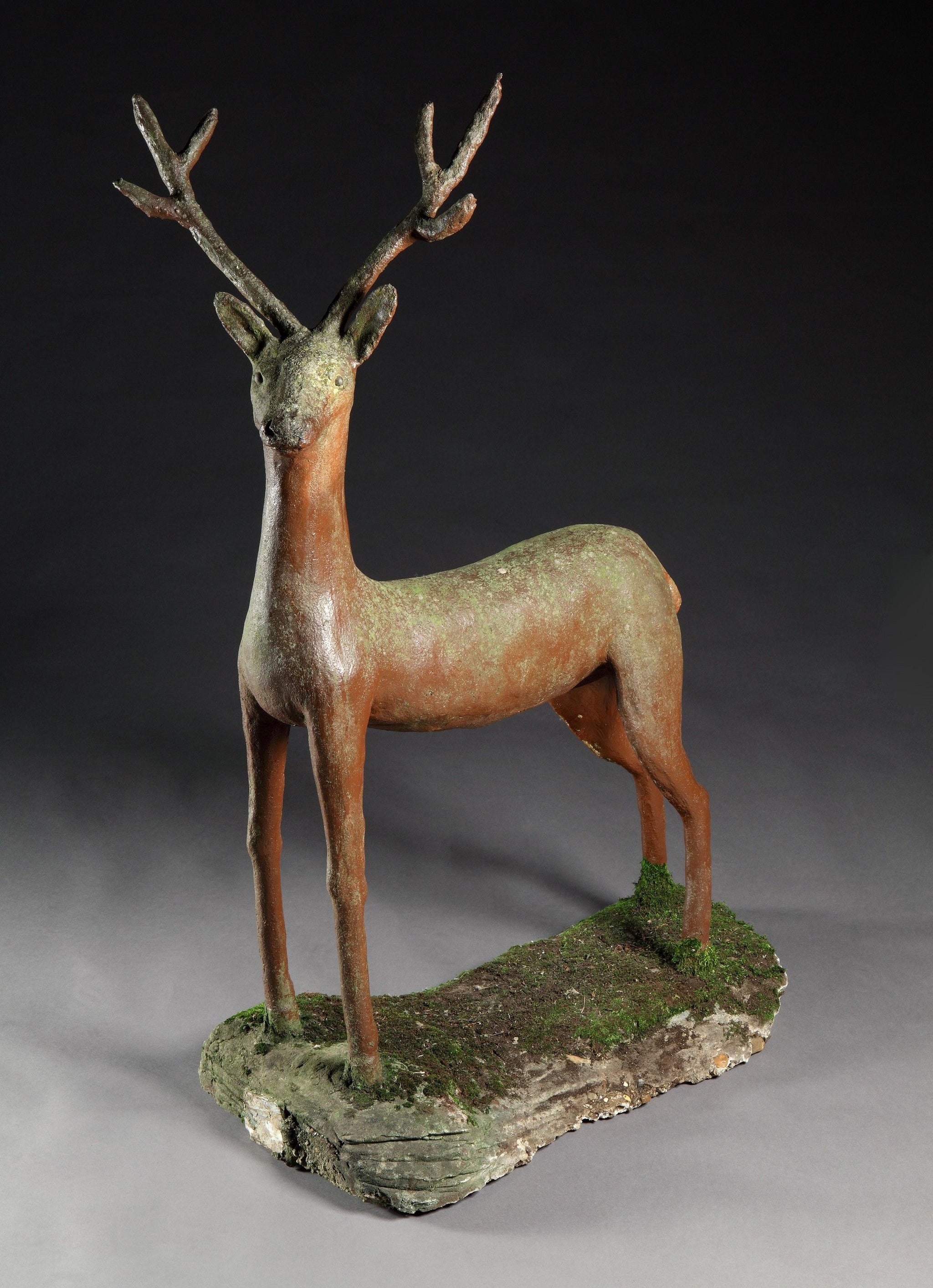 Standing Six Pointed Stag