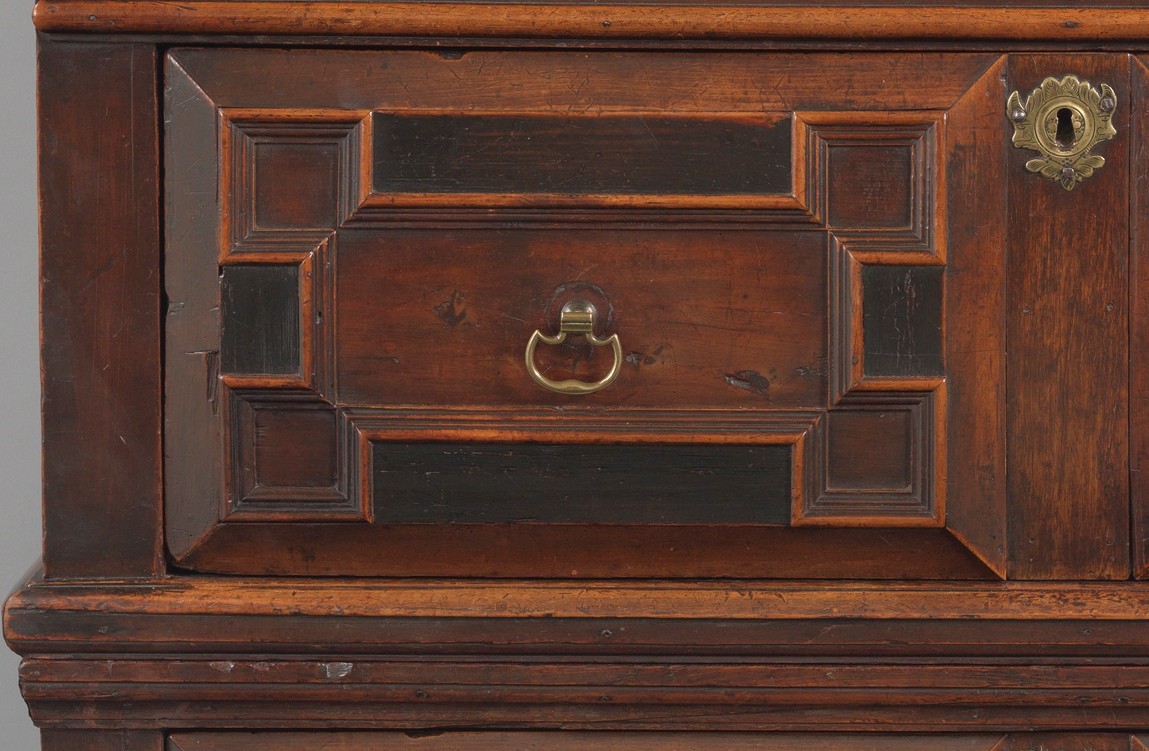 Rare William and Mary Period Two Part Chest of Drawers