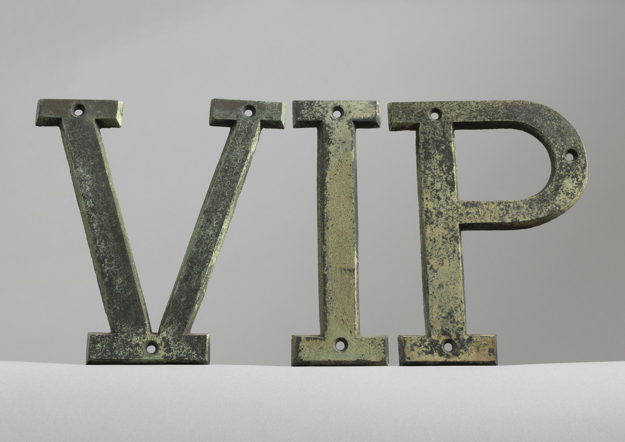 VIP' Vintage Trade Sign Letters