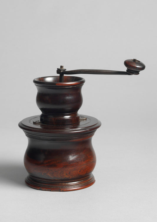 Fine Georgian Double Baluster Coffee Mill
