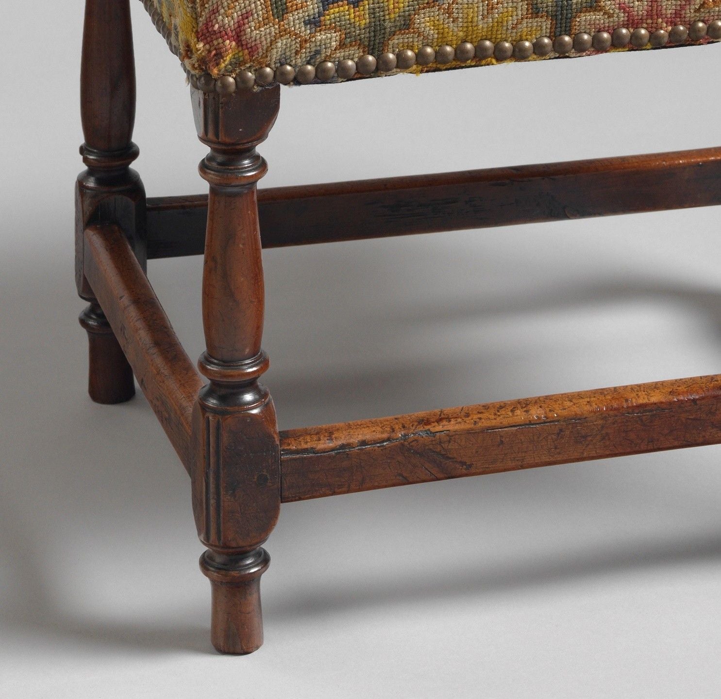 Fine and Rare William and Mary Stool