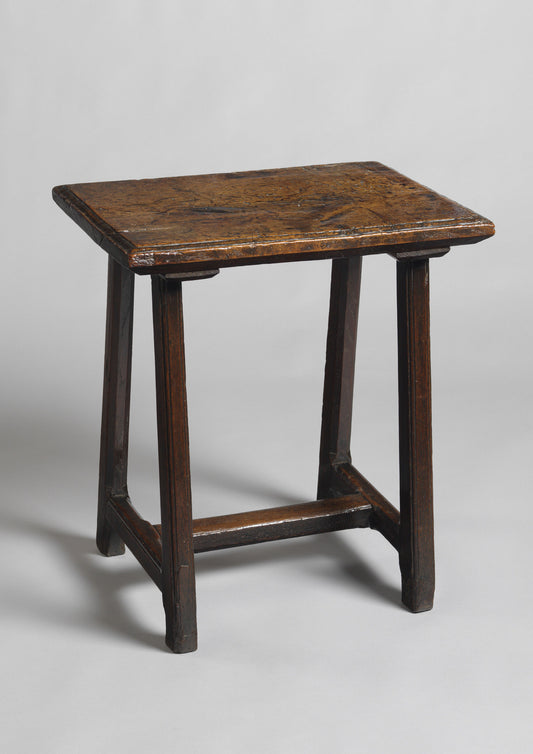 A Unique Early Single Plank Centre Table