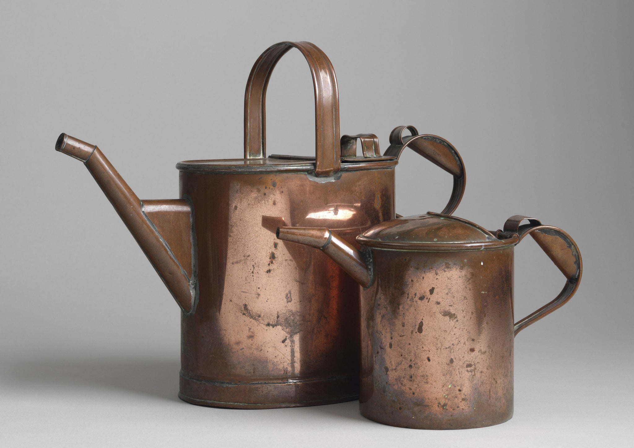 Two Exceptional Quality Victorian Spouted Water Jugs