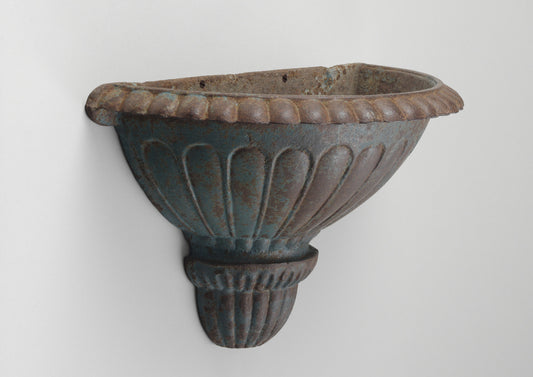 A Rare Gadrooned Demi Lune Planter