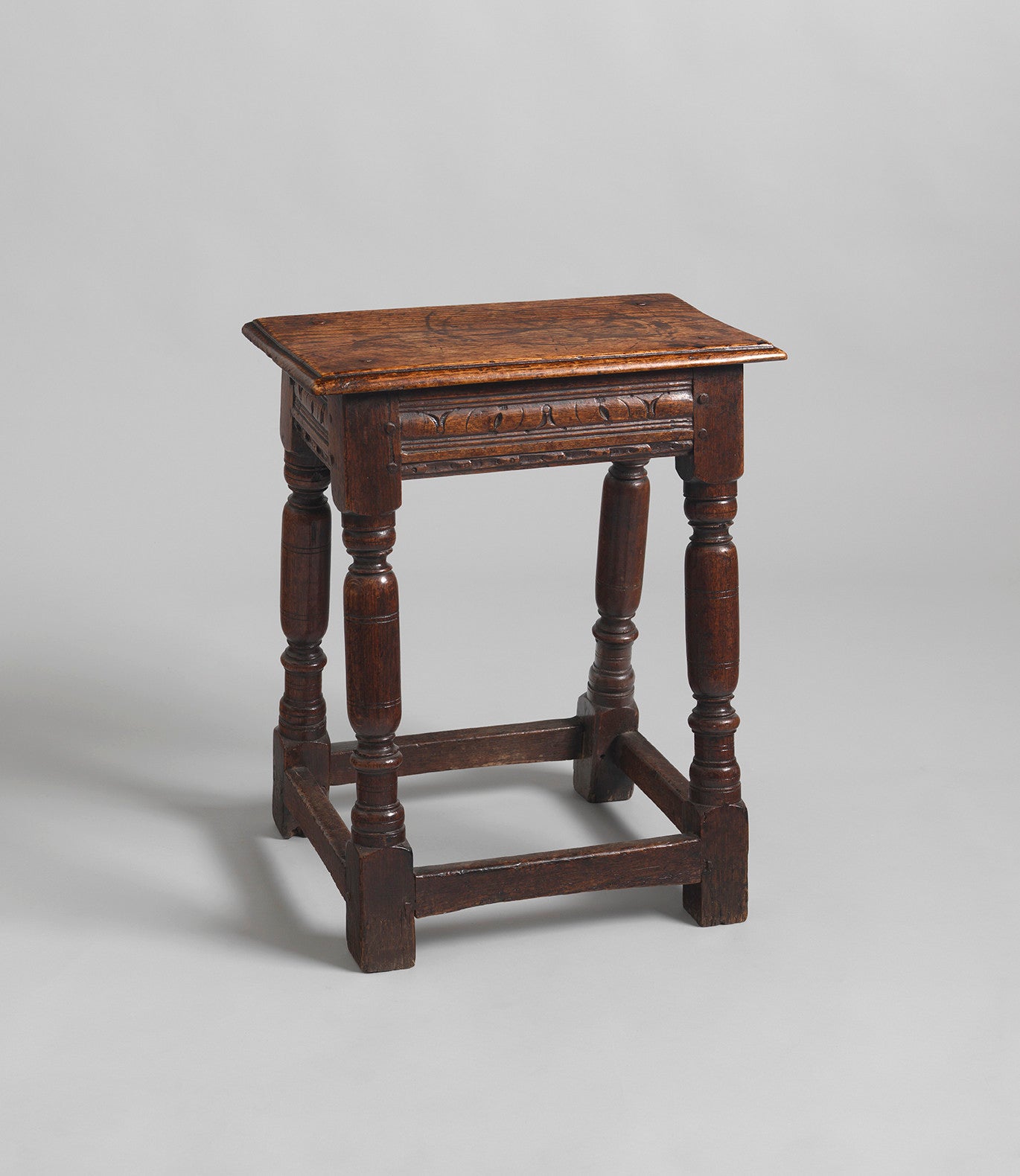 Charles II Period Joint Stool