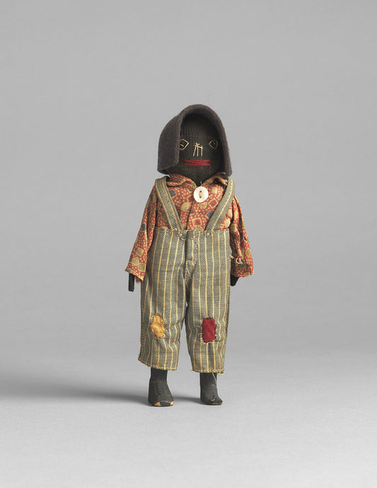 Rare Small Primitive Black Slave Doll