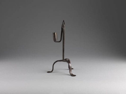 Classic Georgian Table Rushlight and Candleholder