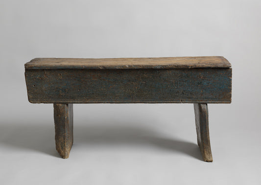 Rare and Sculptural Boarded Seat