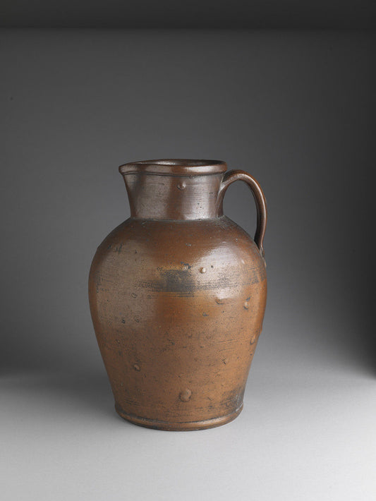  Handsome Large Stoneware Pitcher