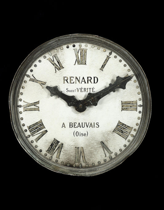 Massive and Graphically Stylish Architectural Clock Face