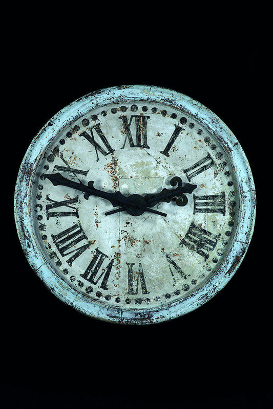 Huge and Graphically Powerful Architectural Clock Face