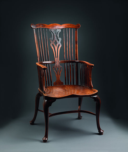 Exceptional Georgian Comb Back Windsor Armchair