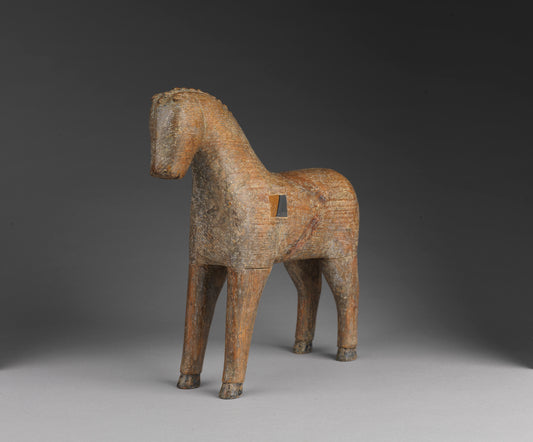 Fine Swedish Folk Art Standing Horse
