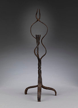 Unusual and Sculptural Primitive Lighting Device